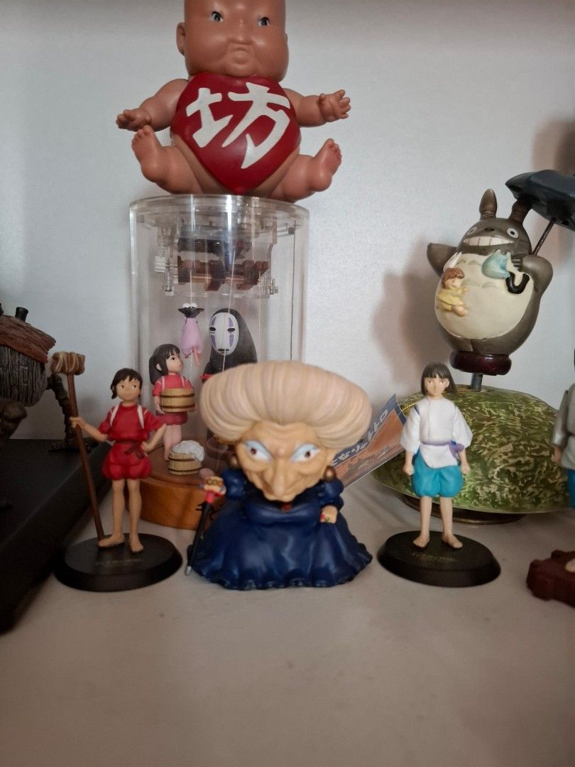 Studio ghibli cominica spirited away figures (Category: Figurines & Statues) located in Orion. Submitted by timburtonfan (Listing ID 1372496359, Image 1). Description: with box.