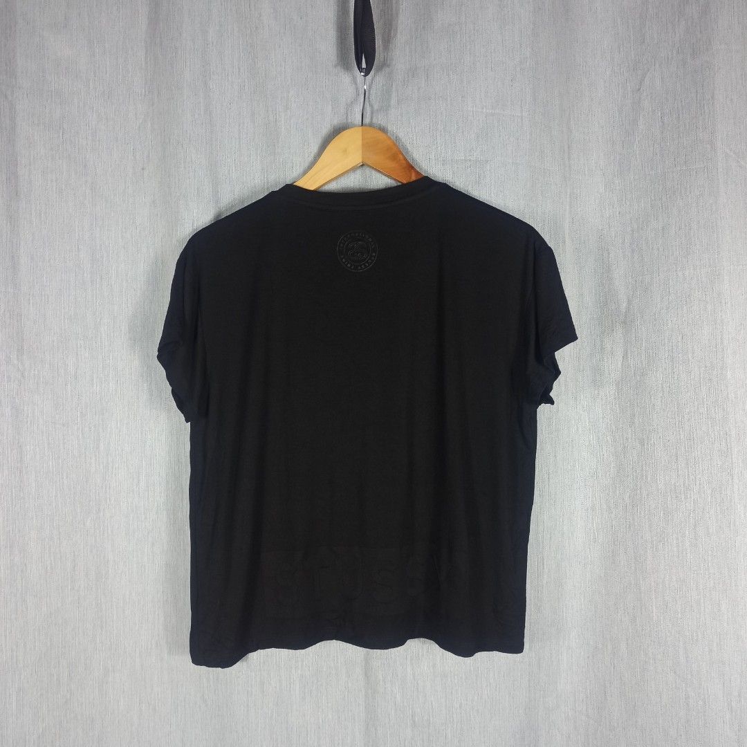Stussy Sport Transparent Cropped (Category: Others Tops) located in Bacolod City. Submitted by freshstuff13 (Listing ID 1372574220, Image 2). Description: WTS Stussy Sport Transparent Cropped Good as new Size 10 on tag Length: 20 inches Width: 21 inches -500 Add shipping fee DM if interested 📨.