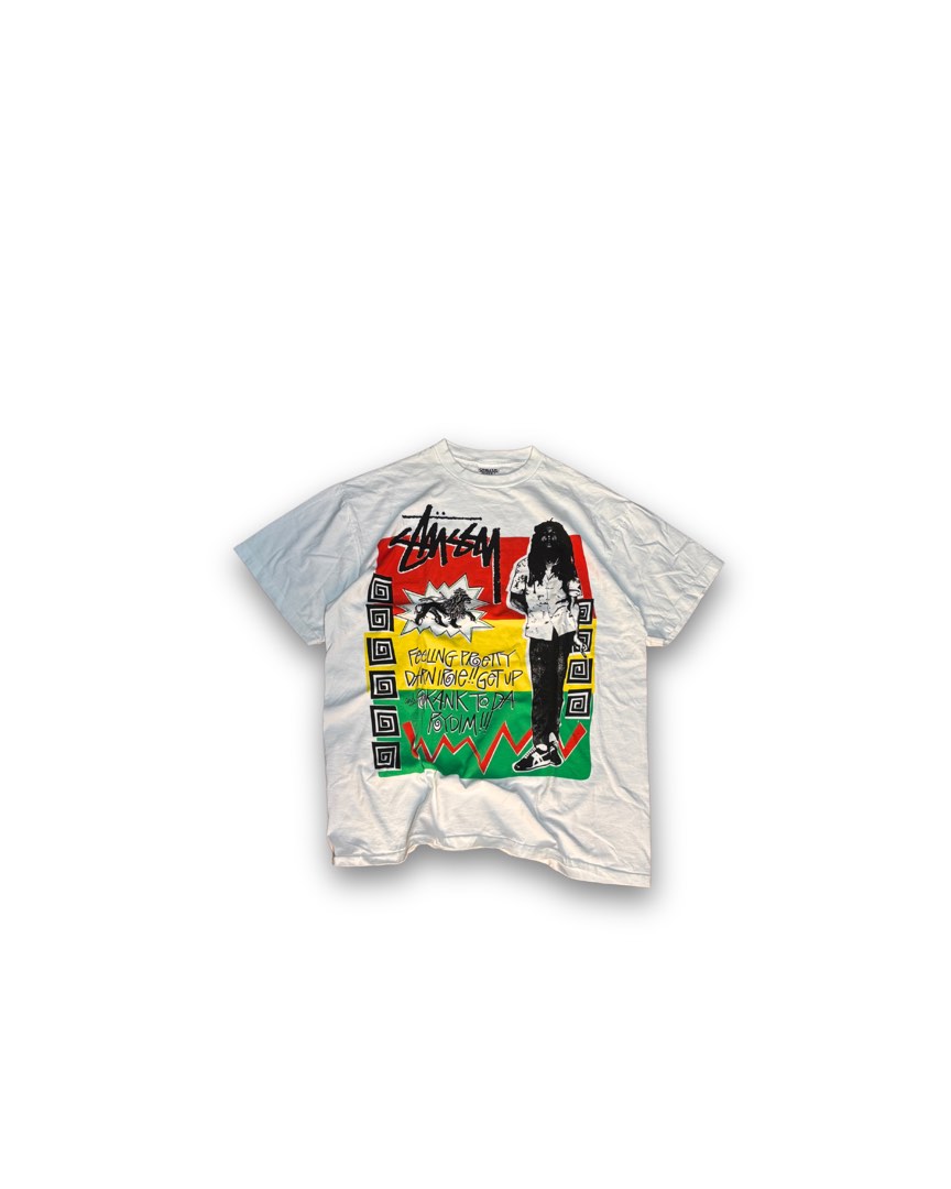 STUSSY X BOB MARLEY BOOTLEG, Men's Fashion, Tops & Sets, Tshirts & Polo ...