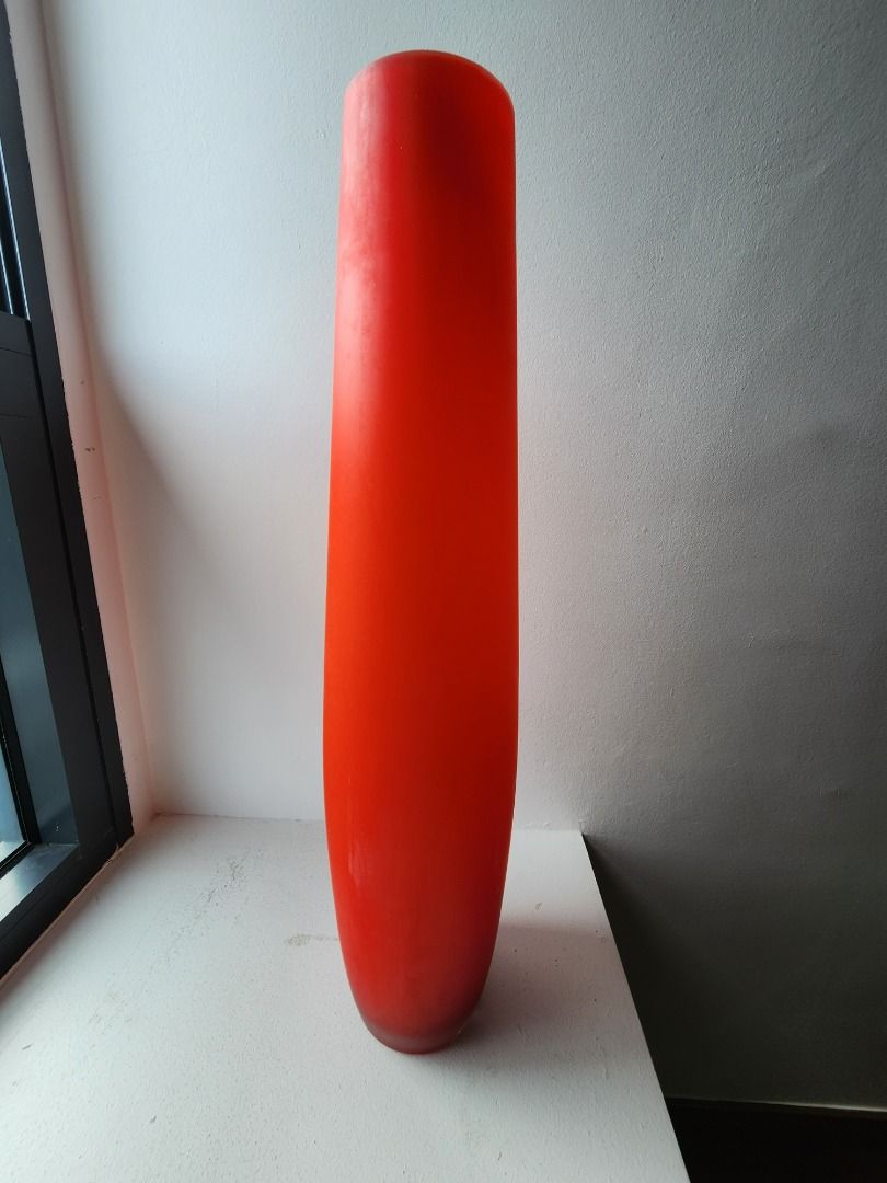 Tall flower vase