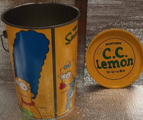 The Simpsons Retro Tin Can (Category: Vintage Collectibles) located in Los Banos. Submitted by princessbotique (Listing ID 1372485555, Image 3). Description: The Simpsons Retro Tin Can Suntory C. C. Lemon 27 cm Only Php 500 Preloved As is WYSIWYG See pix for price and details First come First Serve Please add shipping fee From Los Banos Laguna Meetups per arrangement MOP GCash first to pay basis No reservations No COD No checkout PM MY PAGE if in