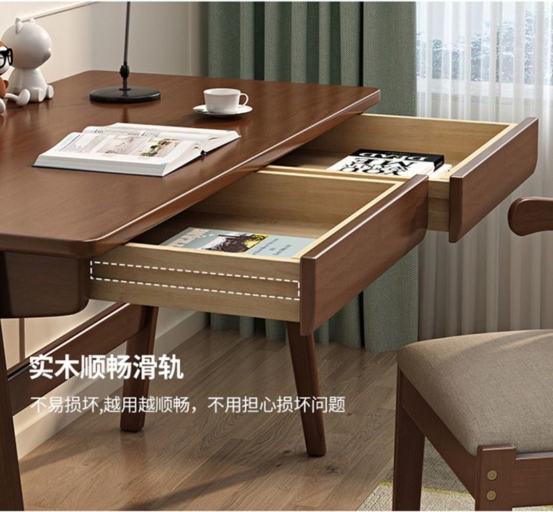 Study table (Category: Tables & Sets) located in Singapore. Submitted by vjkrgn (Listing ID 1372506104, Image 3). Description: Dimension: 100cm x 60cm x 75cm.