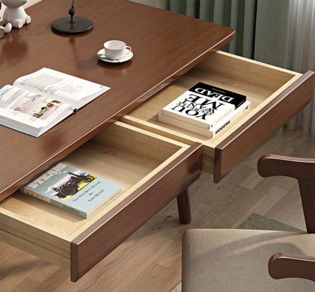 Study table (Category: Tables & Sets) located in Singapore. Submitted by vjkrgn (Listing ID 1372506104, Image 2). Description: Dimension: 100cm x 60cm x 75cm.
