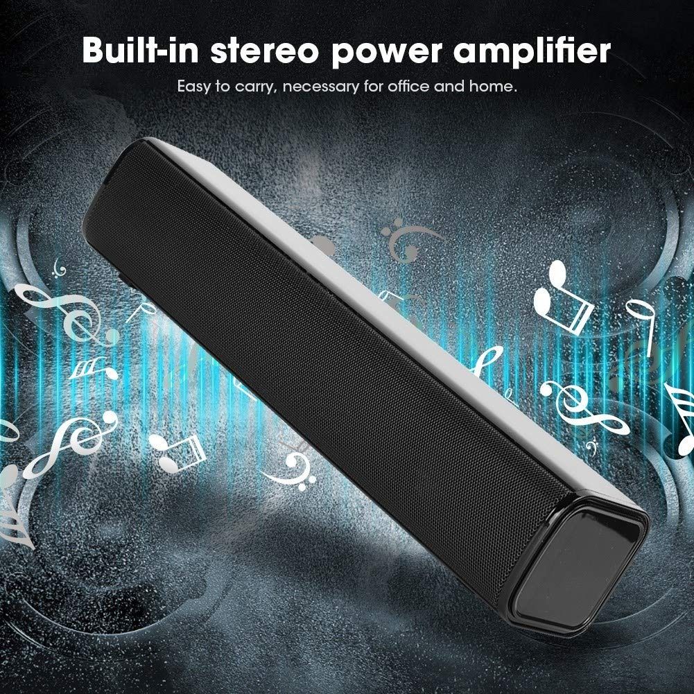10W USB Computer Speaker With 3.5mm Aux Volume Control Knob (Category: Soundbars, Speakers & Amplifiers) located in Singapore. Submitted by MEDMX (Listing ID 1375891894, Image 3). Description: Small speaker with high power, 10W power broadcast for high sound USB interface power supply without external power supply, independent volume control operation is more convenient The bass is shocked, the mediant is accurate, the multimedia active speaker t