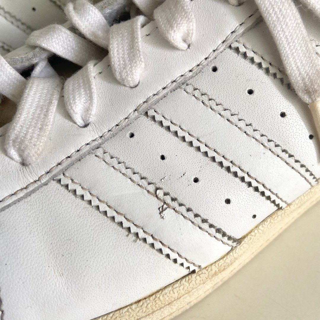 [ ADIDAS ] Supershell putih sneakers 41.5 , Fesyen Pria, Sepatu ...