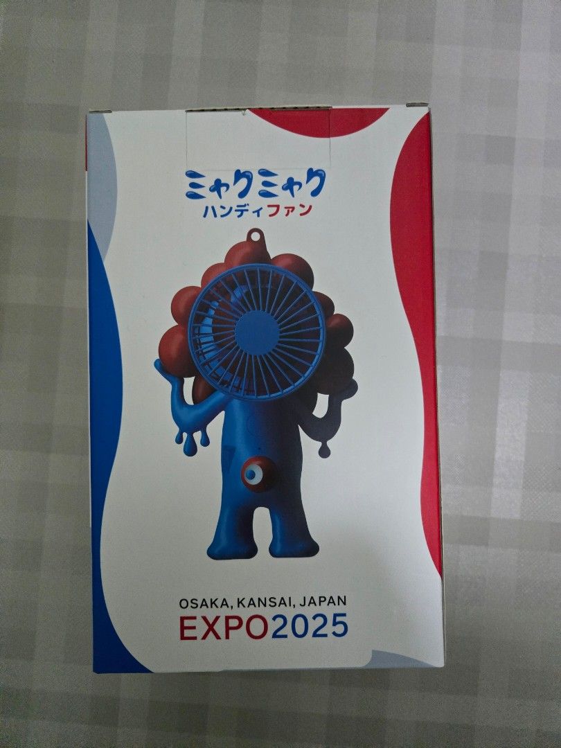 扇風機・サーキュレーター NEW EXPO 2025 3set Handy Fan MYAKU-MYAKU 2025大阪・関西万博】「EXPO2025 ミャクミャク ハンディファン