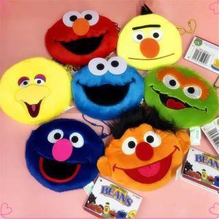芝麻街 sesame street elmo cookie monster 收納袋 雜物袋 化妝包 卡包 零錢袋 散紙包 散子包 公仔 實用袋 禮物 送禮 生日禮物 多用途袋 新年禮物 聖誕禮物 情人節64181517112835110