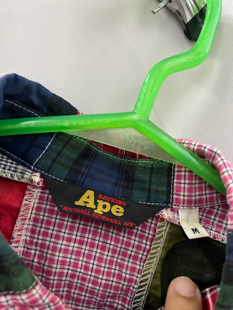 A Bathing Ape Patchwork Long Sleeves (Category: Tshirts & Polo Shirts ) located in Manila. Submitted by gamalielag33399 (Listing ID 1375884704, Image 3). Description: RUSH ‼️700 +ship only Authentic A Bathing Ape Patchwork Long Sleeves🎨 Sz: Medium on tag No issue/ As New 10/10 : Santa Cruz Laguna 📩DM to purchase..