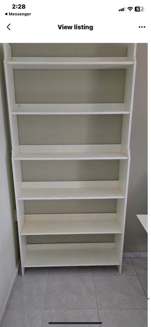 Bookshelf with delivery
