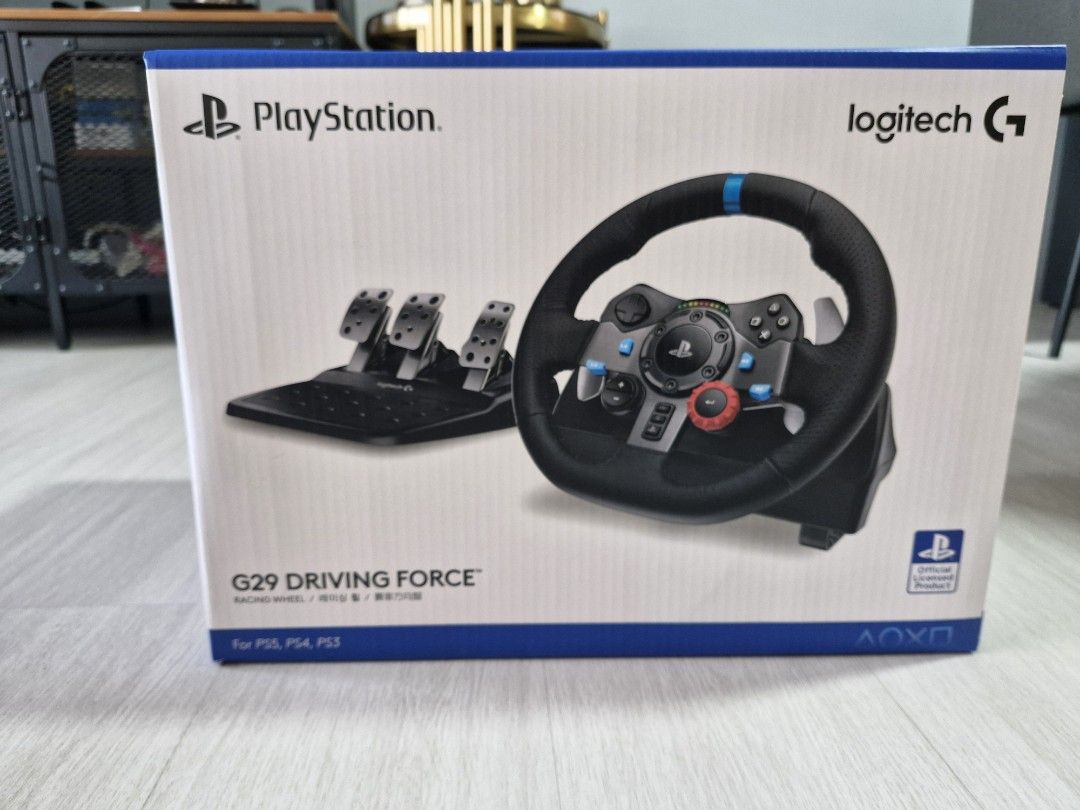 BRAND NEW!! Logitech G29 Driving Force Racing Steering Wheel + Shifter ( for PS3/PS4/PC )62863834532483111