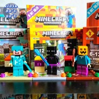 Brick Toys (serupa Lego) - Minecraft Mini Figure set 6 (baca deskripsi ...