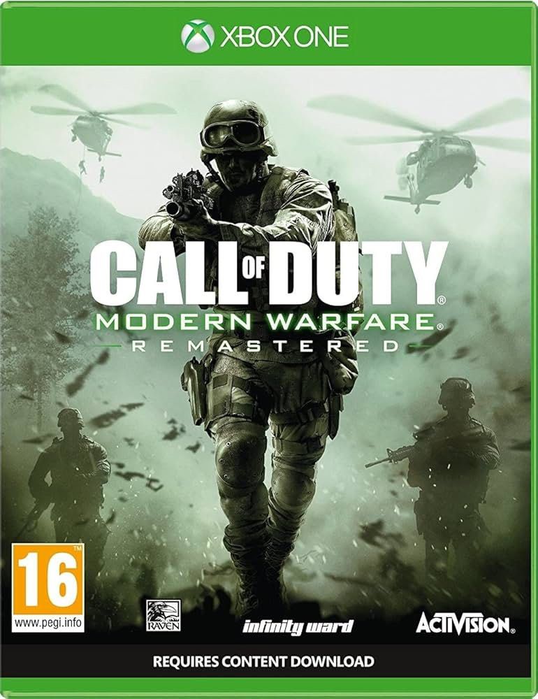 Call of Duty Remastered Xbox One Game628631109502741125