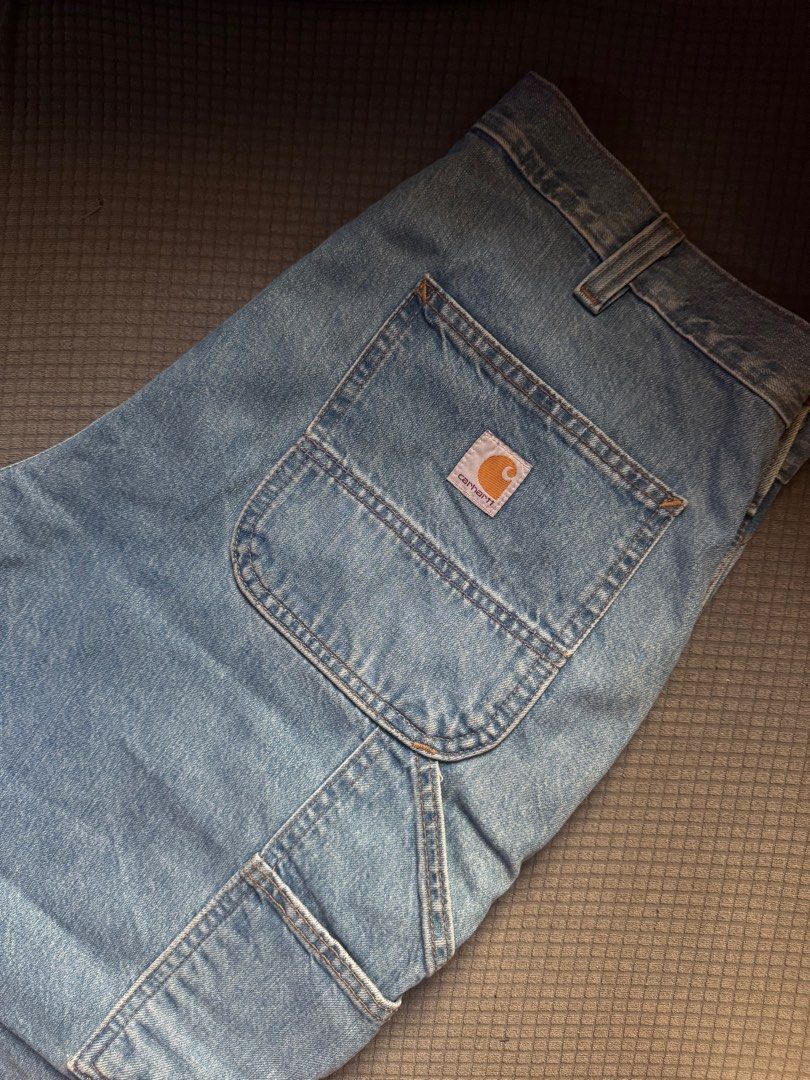 Carhartt Carpenter Jeans (Category: Jeans) located in Manila. Submitted by ptdeclutter13 (Listing ID 1375936938, Image 2). Description: Carhartt Carpenter Jeans 34x30 on tag (37 inches length) Personal pair (not thrifted) Bought personally in Los Angeles ₱2,000 firm + shipping Manila area 📍 .