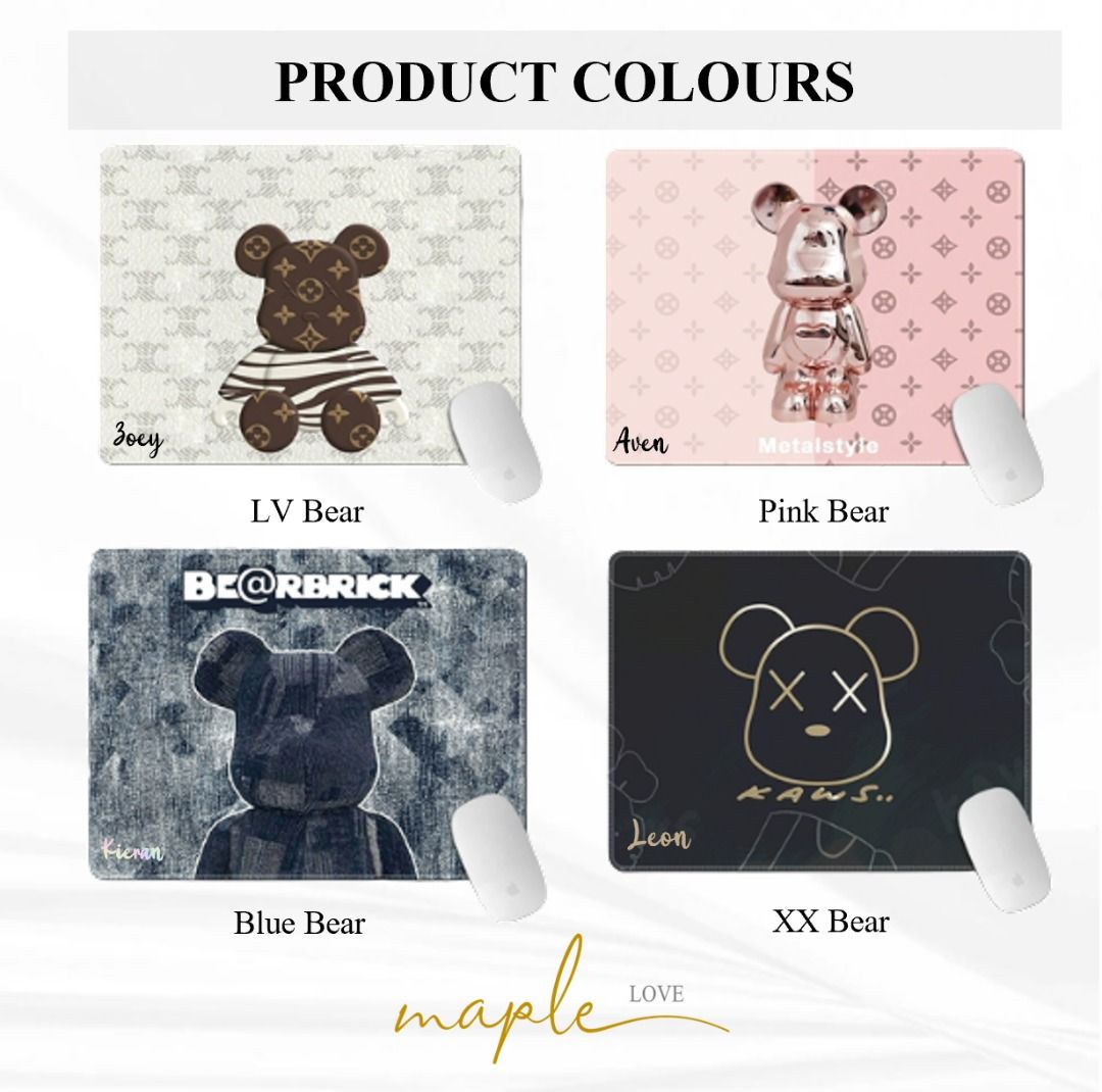 Customised | Personalised Name PU Leather Mouse Pad | Desk Pad | Premium PU Leather Mousepad | Christmas Gift | Present62863085074049112