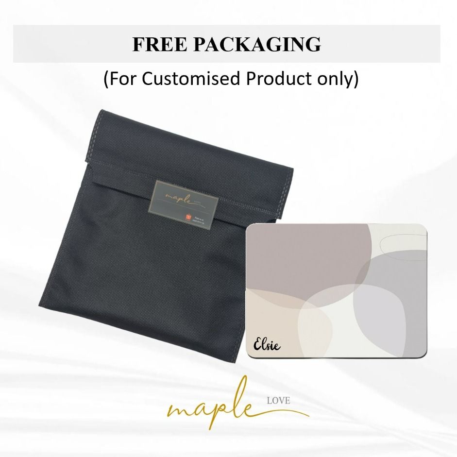 Customised | Personalised Name PU Leather Mouse Pad | Desk Pad | Premium PU Leather Mousepad | Christmas Gift | Present62863085074049114