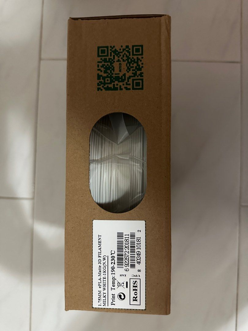esun matte pla milky white 1kg (Category: Printers, Scanners & Copiers) located in Singapore. Submitted by kutecats (Listing ID 1375979405, Image 2). Description: BINB.