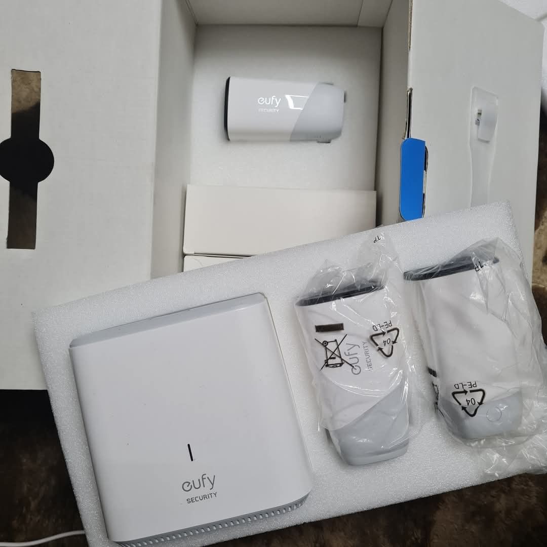 Eufy by Anker Wire Free Cam (Category: Security Systems & CCTV Cameras) located in Taytay. Submitted by mikz_1303 (Listing ID 1375863271, Image 2). Description: Eufy by Anker Wire Free Cam Full-HD Security 3-Camera Set With FREE 3 pcs solar panel SRP 35k without solar panel 22k.