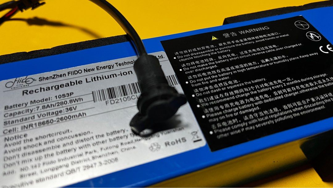 Fiido D2s Ebike Original Unused Battery (Category: Bicycles) located in Santa Ana. Submitted by lowerbasement (Listing ID 1375992919, Image 1). Description: .