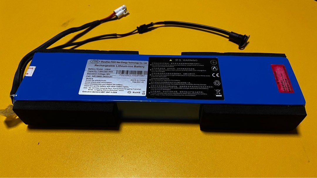Fiido D2s Ebike Original Unused Battery (Category: Bicycles) located in Santa Ana. Submitted by lowerbasement (Listing ID 1375992919, Image 2). Description: .