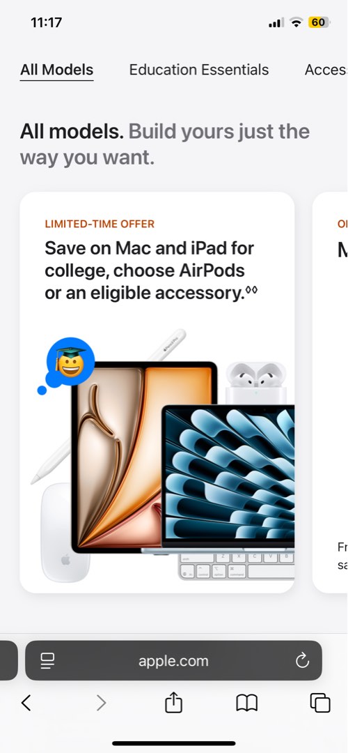 up to 10% apple education discount offer macbook pro ipad air