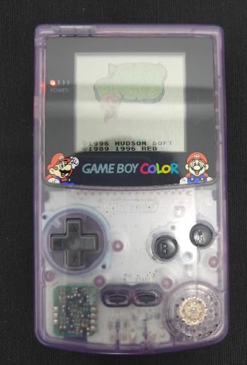Game Boy Color Purple Mario Limit edition62863834620675113