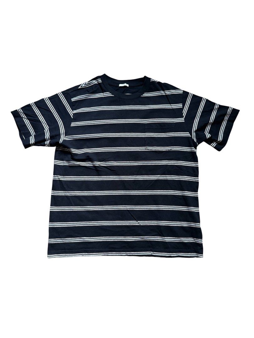 GU Striped with pocket shirt (Category: Tshirts & Polo Shirts ) located in Trece Martires City. Submitted by lakingking (Listing ID 1375882766, Image 1). Description: Size XL.