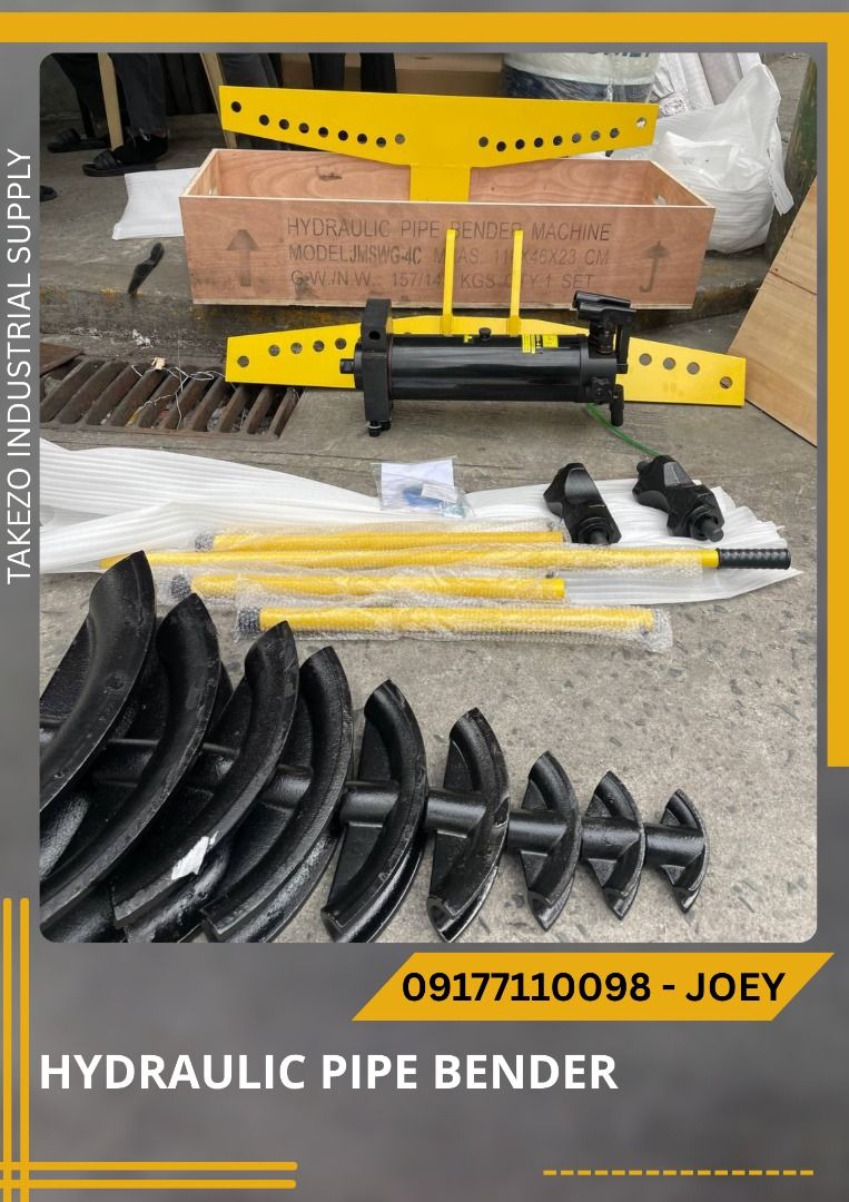 HYDRAULIC PIPE BENDER (Category: Other Home Furniture) located in Manila. Submitted by joeyroque09 (Listing ID 1375858801, Image 1). Description: HYDRAULIC PIPE BENDER 1/2" - 4".