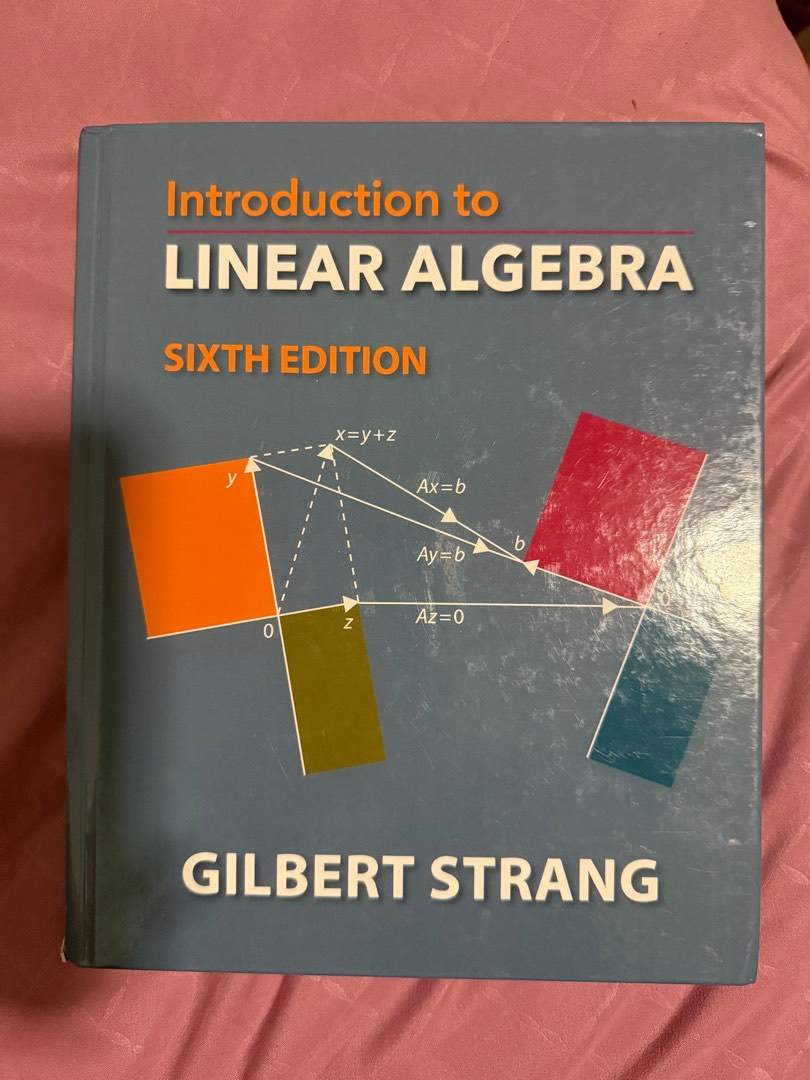 Introduction to Linear Algebra 6th Edition Gilbert Strang | NUS MA1522 ...