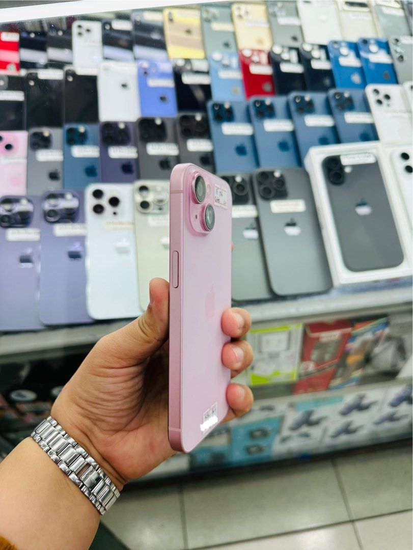 Iphone 15 128gb 86% Batt Globelocked (Category: iPhone 15 Series) located in San Juan City. Submitted by javedsgadgetshop (Listing ID 1375919269, Image 2). Description: INSTALLMENT OPTIONS : SPAY LATER / GGIVES / CREDIT CARD! WE BUY AND SELL SO PWEDE MAGBINTA OR SWAP ! Quick Specs : Iphone 15 •128gb •NTC Variant •86% batt health •Globelocked •95% Smoothness •No hidden issue | No Repaired •100% Authentic | Not Refurbished •w/ OEM Charger & store w