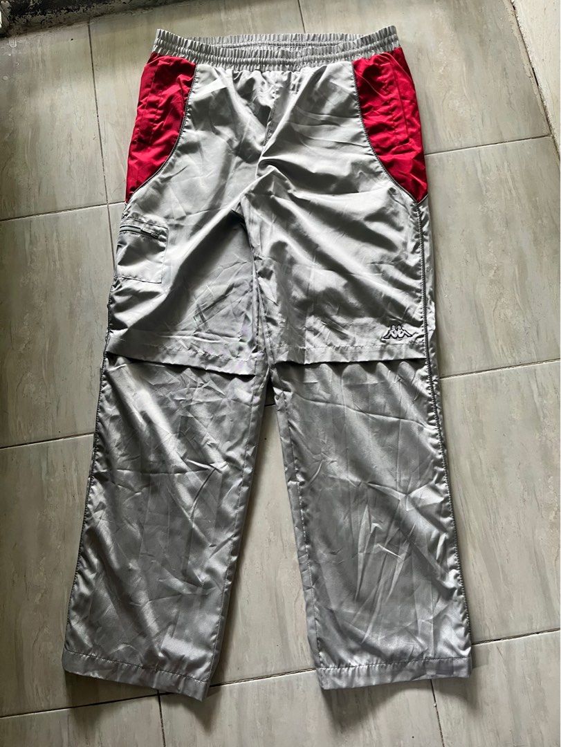 Kappa trackpants (Category: Joggers) located in Lucena. Submitted by na.tanyel (Listing ID 1375871379, Image 2). Description: Kappa Track-pants waist- 34 up to 40 length- 43 LO- 9.5 good as new no issue all zipper working nego .