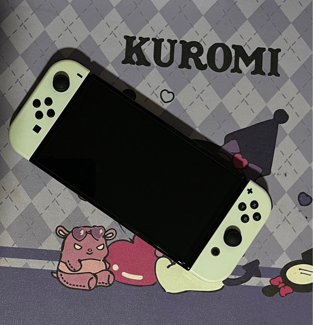 Kuromi Nintendo Switch OLED (White) + 128GB MicroSD62863061260035112