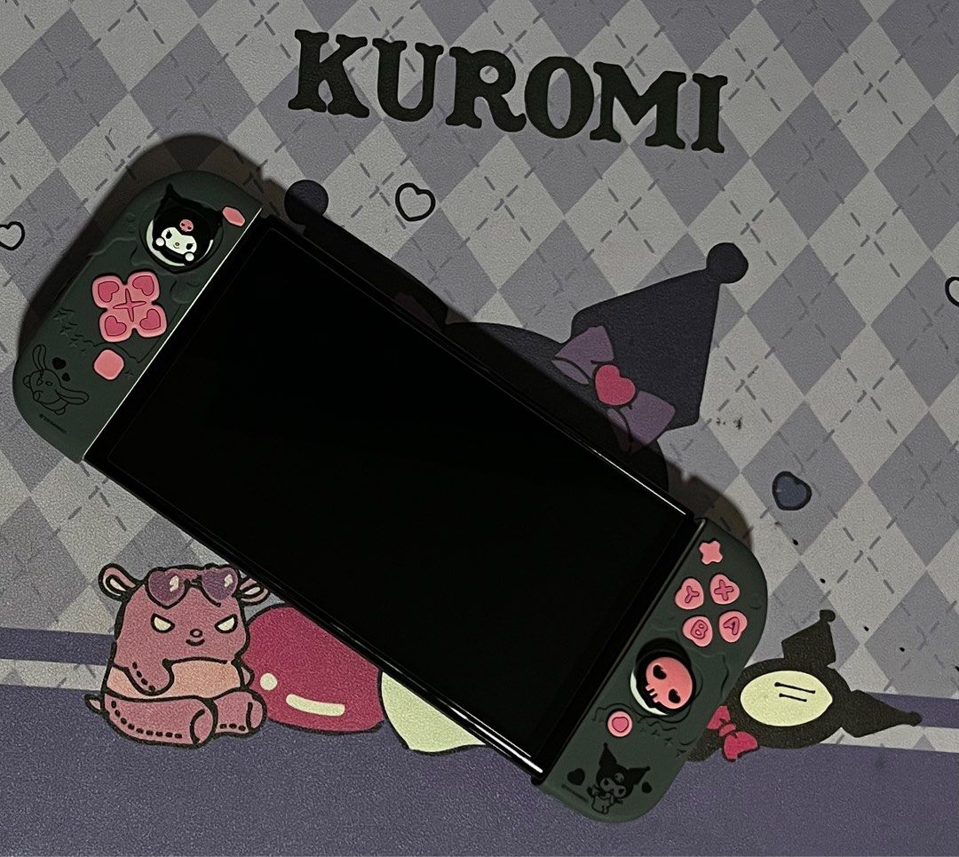 Kuromi Nintendo Switch OLED (White) + 128GB MicroSD62863061260035111