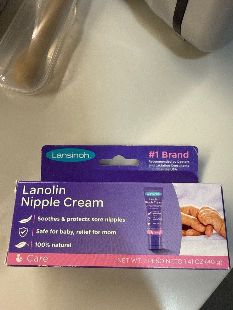 Lasinoh Lanolin Nipple Cream 40g (Category: Maternity Care) located in Singapore. Submitted by paigemic (Listing ID 1375876201, Image 1). Description: Lasinoh Lanolin Nipple Cream 40g Exp September 2026.