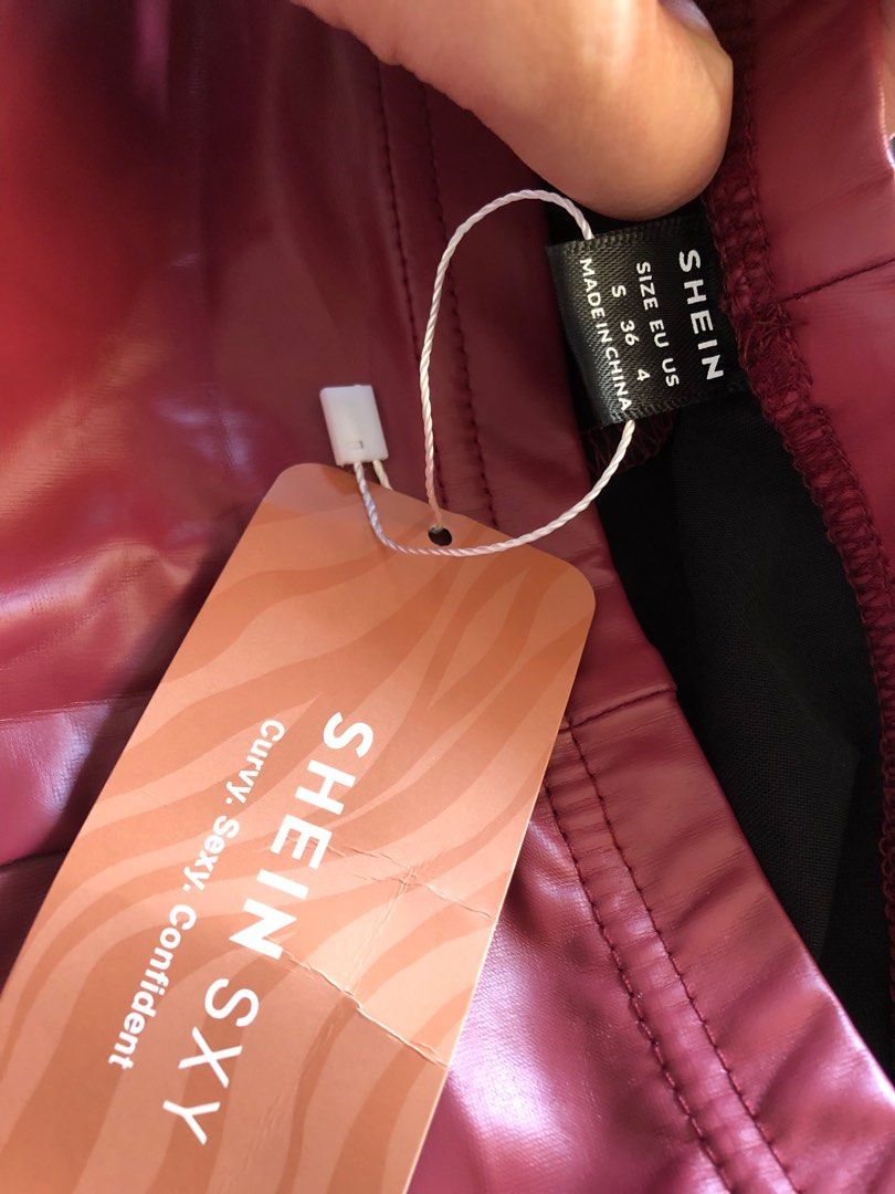 Leather Pants (Category: Other Bottoms) located in Mandaluyong City. Submitted by michgrayb.Enterprise (Listing ID 1375924480, Image 3). Description: Maroon leather pants Fit up to medium Soft leather stretchable.