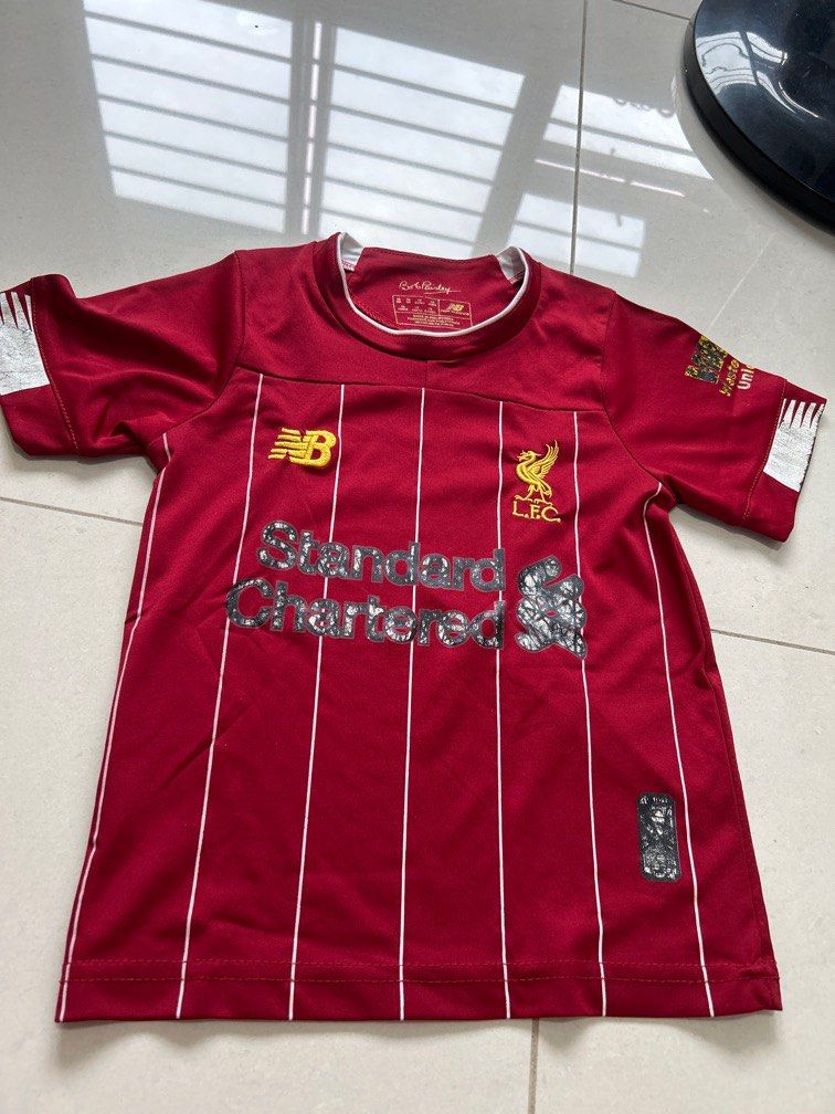 Liverpool red jersey top-3yr (Category: Babies & Kids Fashion) located in Singapore. Submitted by citruspulp (Listing ID 1375941148, Image 1). Description: .