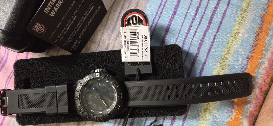 Luminox XS 3051 NSF (Category: Men's Watches) located in Tuguegarao City. Submitted by longdrive21 (Listing ID 1376021019, Image 3). Description: selling a recently bought brand new in box, luminox 3051 Navy seals foundation series. comes with box and stamped warranty card bought at AD RFS: prefer my 3001 heritage series can ship anywhere in the philippines, with insurance. shouldered by buyer..