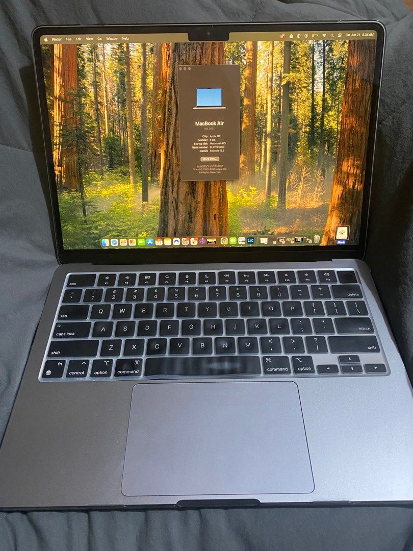 Macbook air m2 512 gb (Category: Laptops & Notebooks) located in Santa Rosa. Submitted by rvluxury (Listing ID 1376016345, Image 1). Description: Macbook Air m2 8gb/ 512ssd Like new—with case and screen protector since day 1 93% batt health Complete with box and charger Can also trade for macbook air m2/m3/m4 16gb/ 256-512ssd. Add ako cash. .