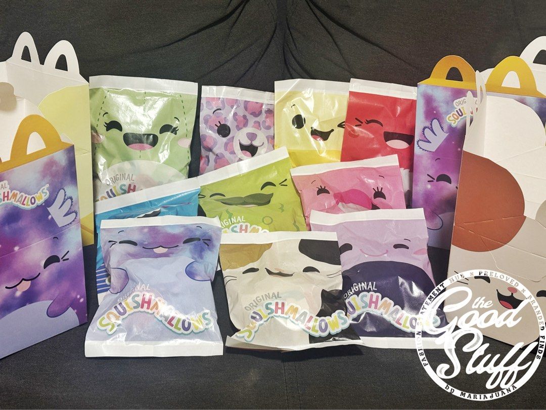 Mcdo Squishmallows 2025 complete 10 (Category: Plushies & Soft Toys) located in Quezon City. Submitted by mariajuana15 (Listing ID 1374441297, Image 3). Description: complete 10 sets #squishmallows2025 #mcdonaldsquishmallow.