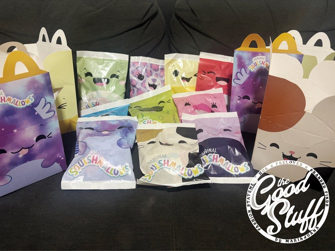 Mcdo Squishmallows 2025 complete 10 (Category: Plushies & Soft Toys) located in Quezon City. Submitted by mariajuana15 (Listing ID 1374441297, Image 2). Description: complete 10 sets #squishmallows2025 #mcdonaldsquishmallow.