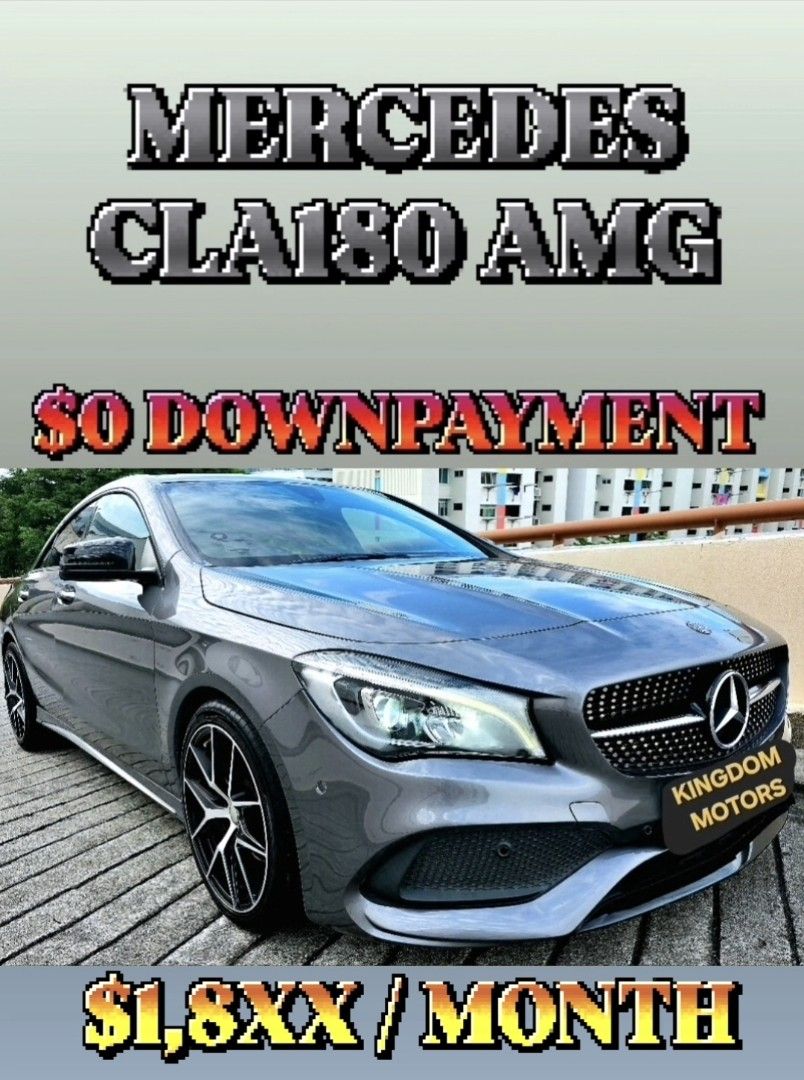 Mercedes-Benz CLA-Class Coupe CLA180 AMG Line (A)62887424516609115