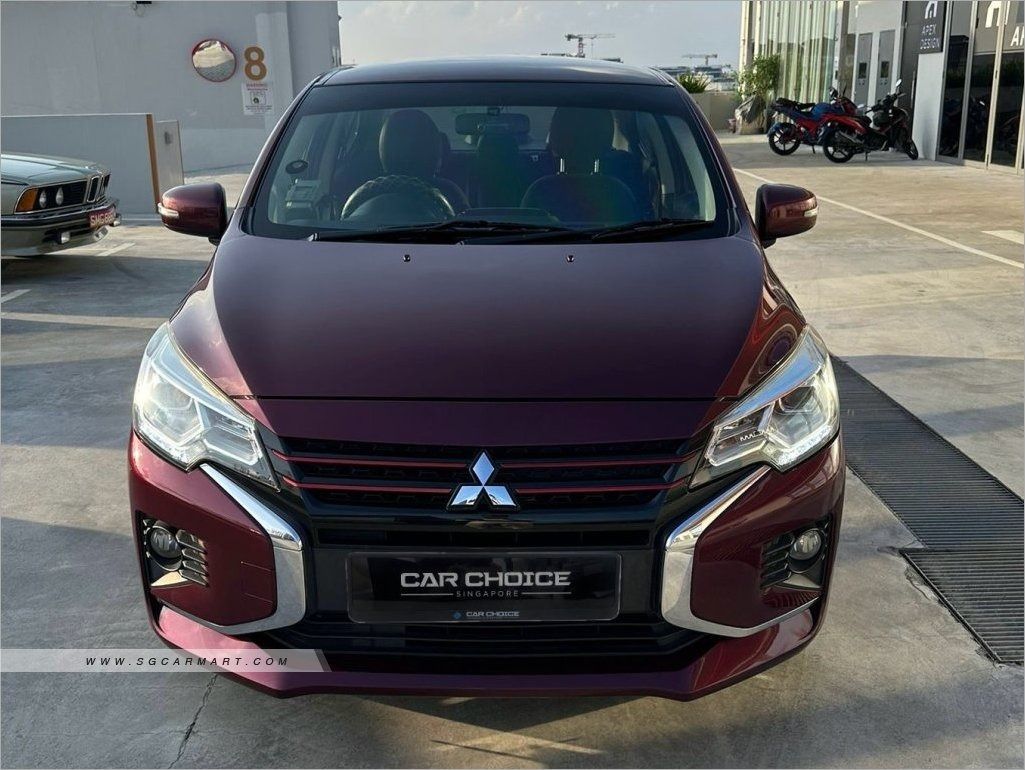 Mitsubishi Attrage 1.2 CVT Style (A) (Category: Used Cars) located in Singapore. Submitted by wcarsalesg (Listing ID 1375894880, Image 1). Description: Features 1.2L DOHC 12 valves MIVEC engine, INVECS-III CVT auto transmission, traction control, keyless entry, push start/stop, multi steering control, airbag View specs of the Mitsubishi Attrage (2014-2022) Accessories Leather upholstery, reverse camera with sensors, solar film, auto retractable s