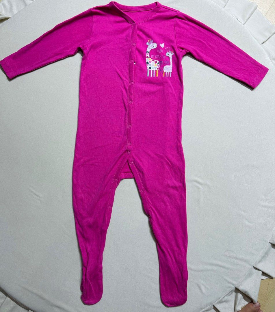 Mothercare Long Sleeve Pyjamas Sleepwear (18–24 months) (Category: Babies & Kids Fashion) located in Singapore. Submitted by cxy3811 (Listing ID 1375990705, Image 2). Description: Mothercare Long Sleeve Pyjamas (18–24 months) Comfortable and soft material, great quality and perfect for air-conditioned rooms. Well-used but still in wearable condition. Selling at $2.50 each Buy all at $10 📦 Delivery available: $2 .