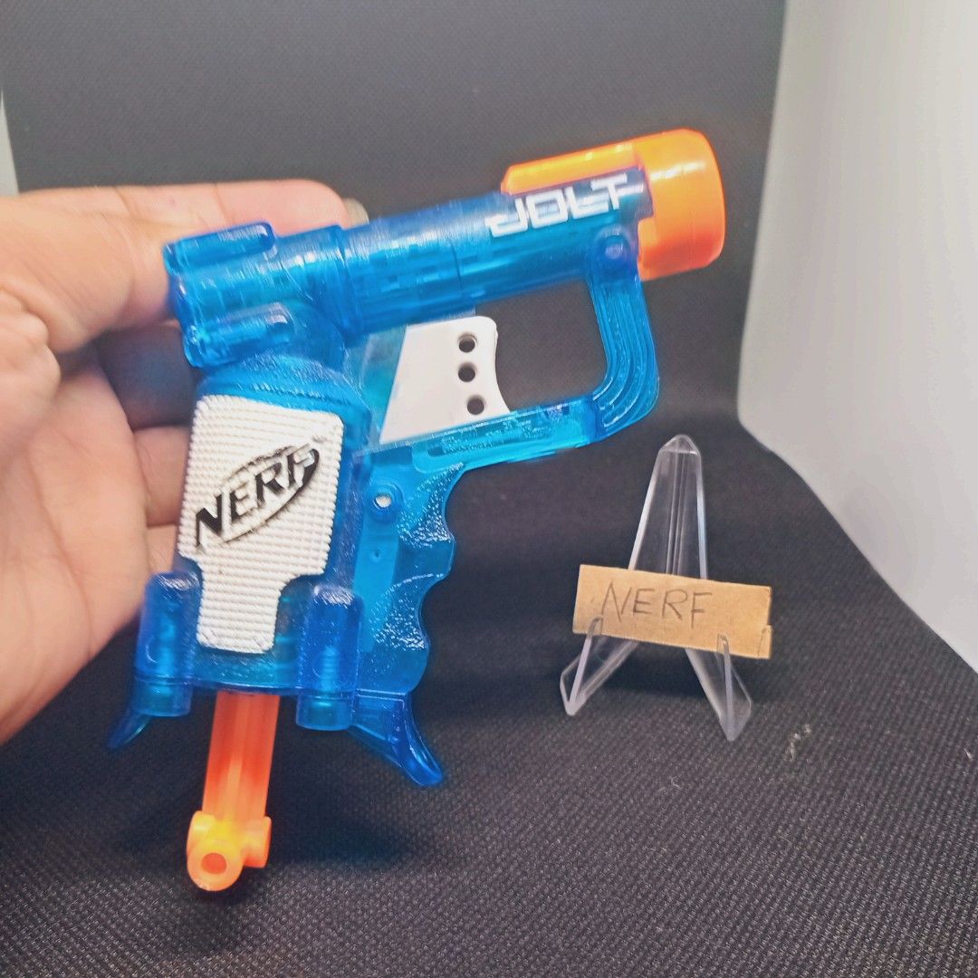 Nerf N-Strike Elite Jolt Blaster (Blue) (Category: Action & Battle Toys) located in Pasig City. Submitted by akindzshop (Listing ID 1375895531, Image 3). Description: .