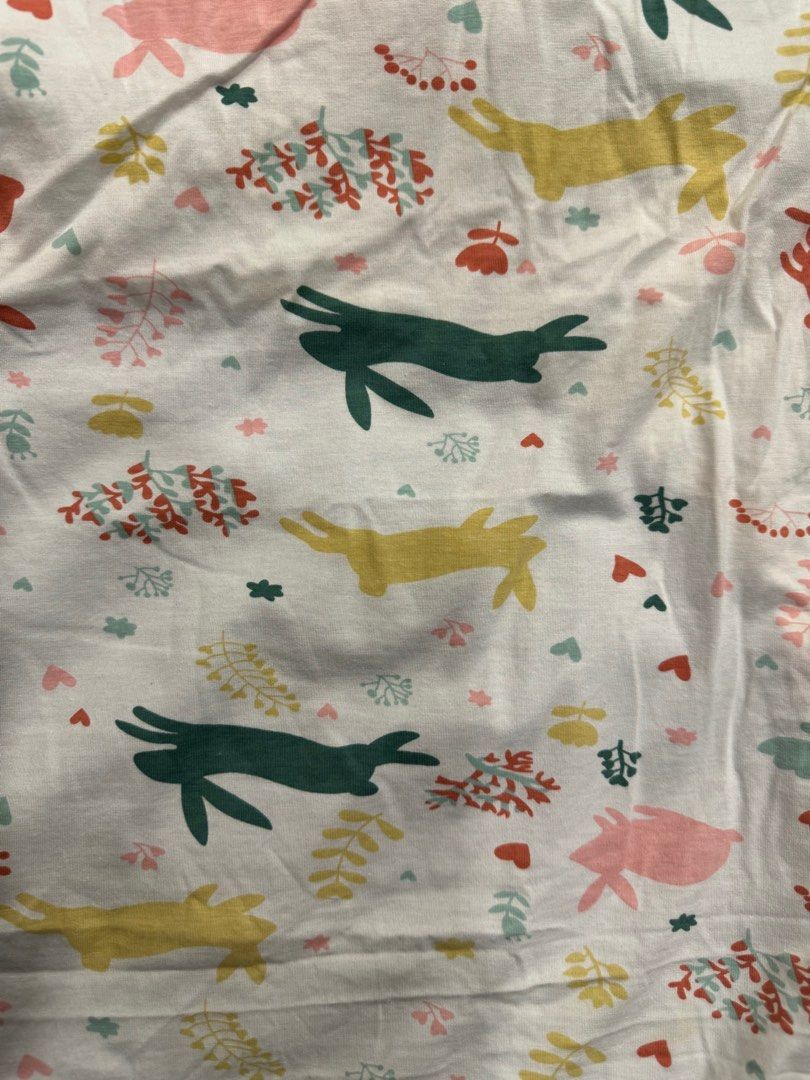 New Bedsheets for Cot (Category: Childrens' Beds) located in Singapore. Submitted by abby1904 (Listing ID 1375889373, Image 3). Description: Never been used! Size: length 26 inches width 10 inches .