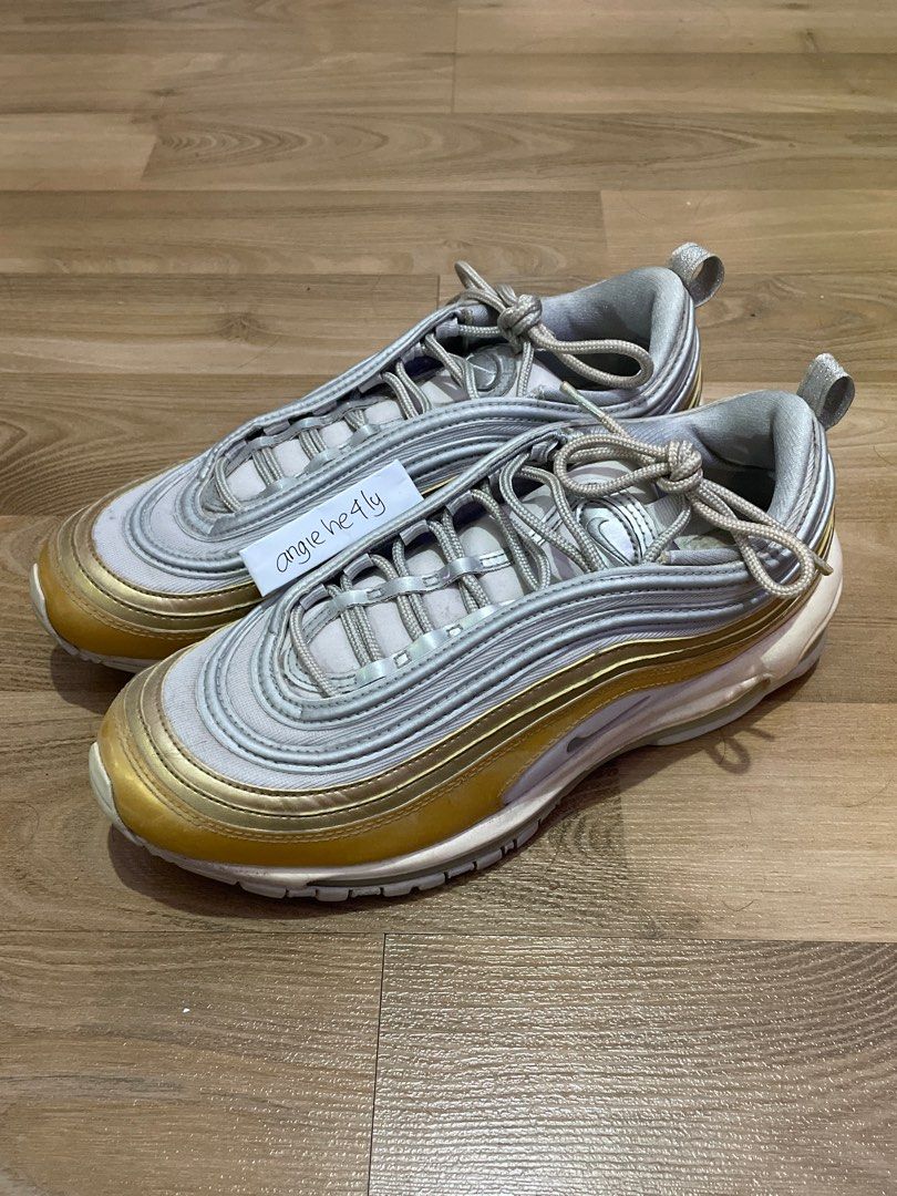 Sepatu Nike Air Max Gold Womens Sepatu Nike Airmax 97 Metallic