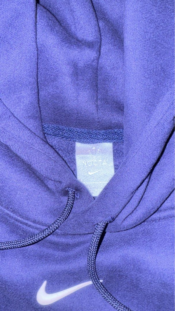 nike nocta hoodie blue