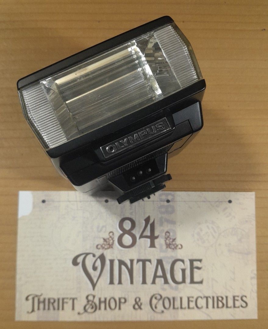Olympus Electronic Flash for OM1 or OM2 (Category: Flashes) located in Las Pinas. Submitted by 84vintage (Listing ID 1375901192, Image 1). Description: Tested using Alkaline batteries and fires ok. Actual photos posted and sold As Is. Please examine them carefully as they are part of the description. --📌 MUST READ Before Dealing with us 📌-- ⚠️Price is posted. No lowballs please. ⚠️Vintage items are only sold As Is Where Is. If you want new item