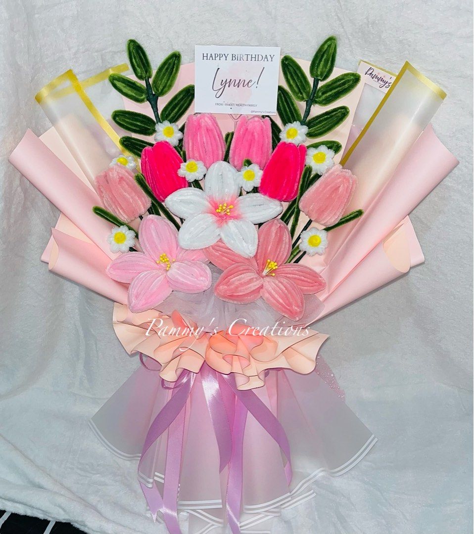 Pink Lily Tulips Big Bouquet (Category: Flowers & Bouquets) located in Bulacan. Submitted by avpammy (Listing ID 1375908831, Image 2). Description: .