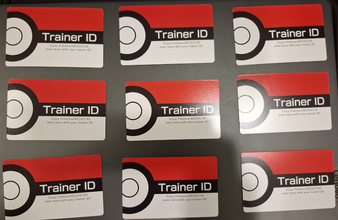 Pokemon Mezastar Trainer ID card SG, Hobbies & Toys, Toys & Games on  Carousell