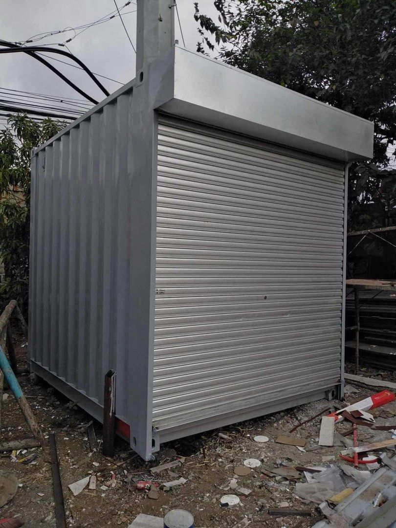 Prefab Shop (Category: Construction & Building Materials) located in Manila. Submitted by rhwrx4pfdt08095 (Listing ID 1375937735, Image 3). Description: Containerized Shop 3m x 2.4m.